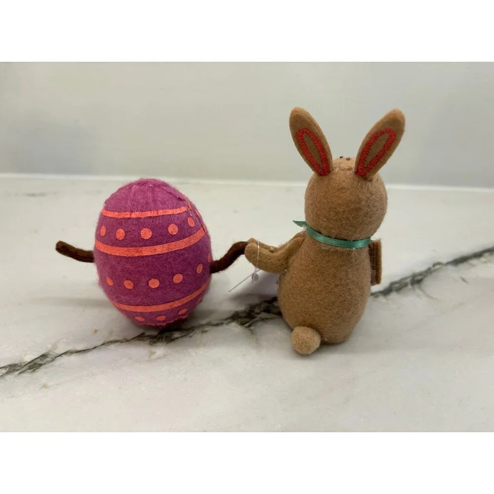 Spring Easter Target Spritz Felt Duos: bunny + Egg, mushroom + frog